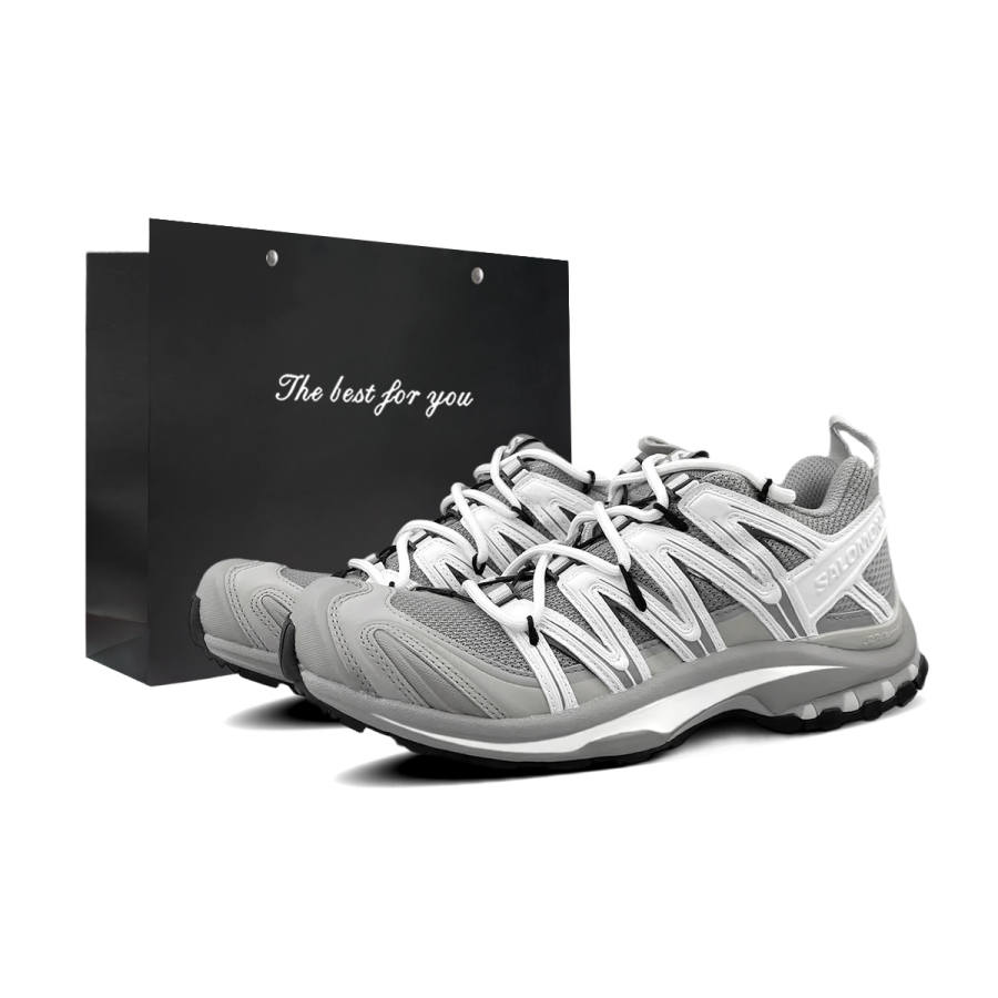 SALOMON XA PRO 3D Running Shoes Unisex Low Top White
