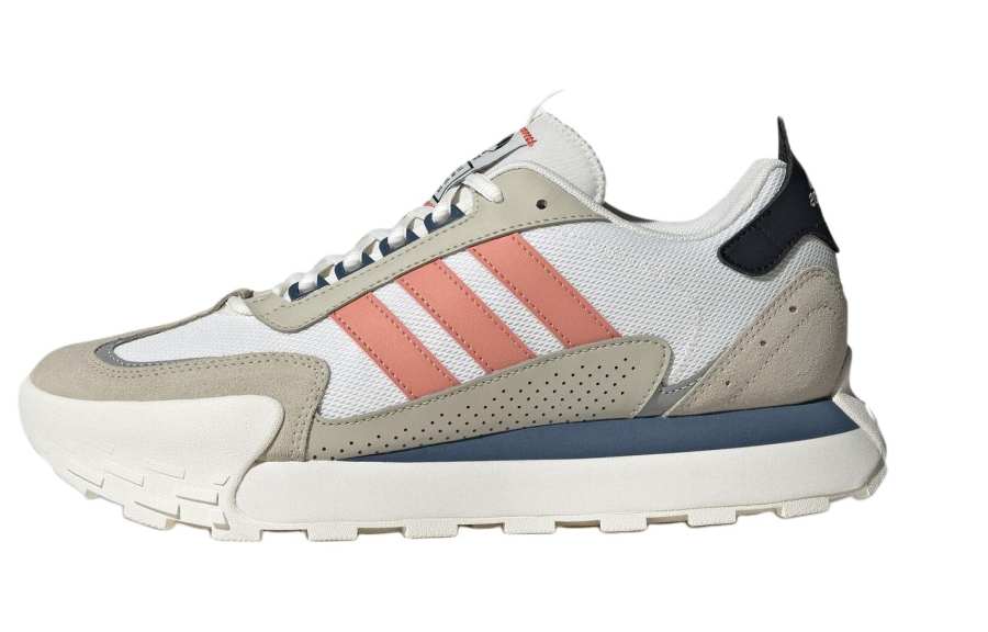 adidas neo Futro Mixr Shoes Tan White Pink Women's