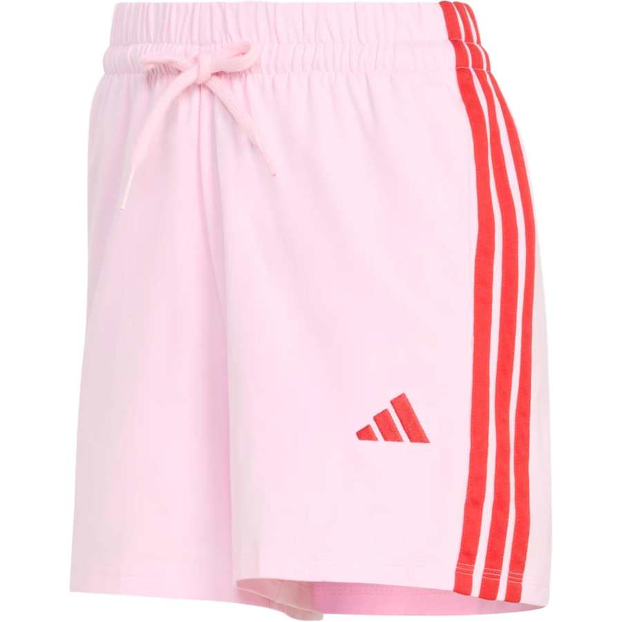 Adidas Adidas ESSENTIALS 3 Stripes Sports Shorts Women's Pink