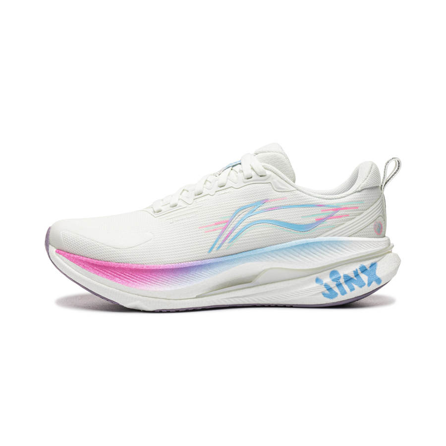 Li-Ning Li Ning Wosai 6.0 Protective Edition Running Shoes Women's Low Top Mist White