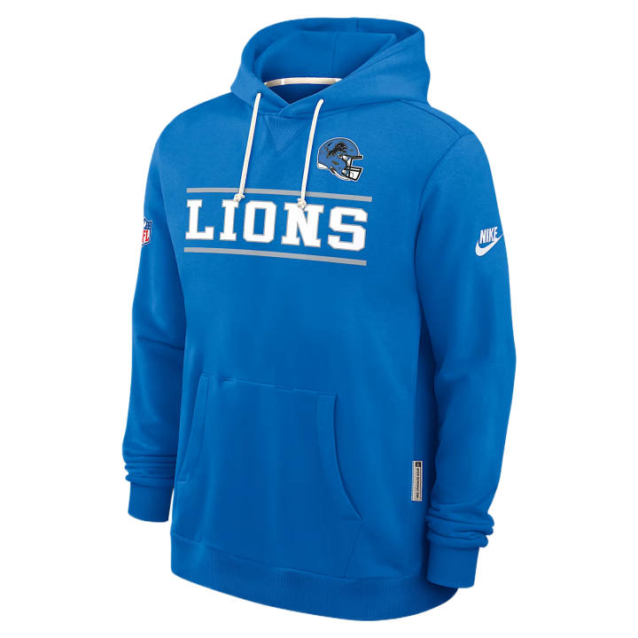 Nike Nike NFL Sweatshirts Men's Blue Hooded Non Detachable Moderate