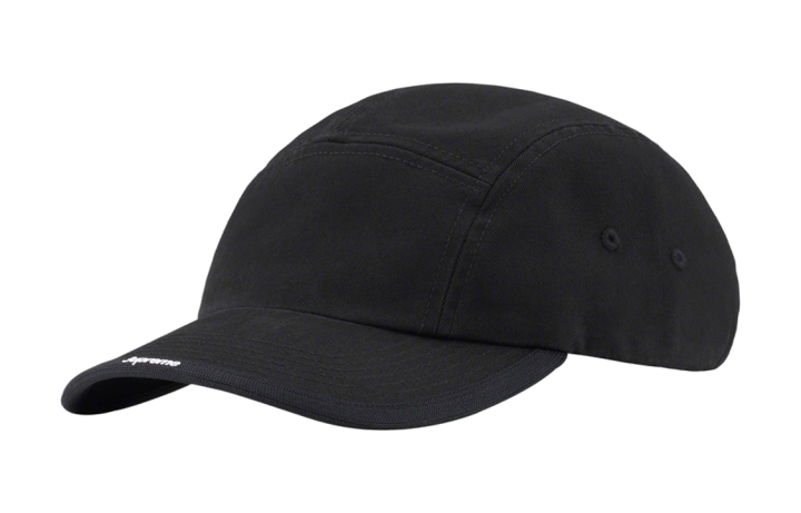 Supreme Supreme 100% Cotton Twill Baseball Caps Unisex Black