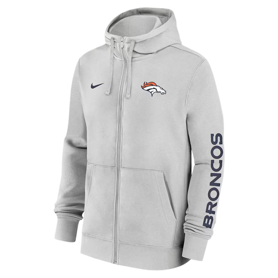 Nike Nike NFL Sweatshirts Men's Gray Hooded Non Detachable Moderate