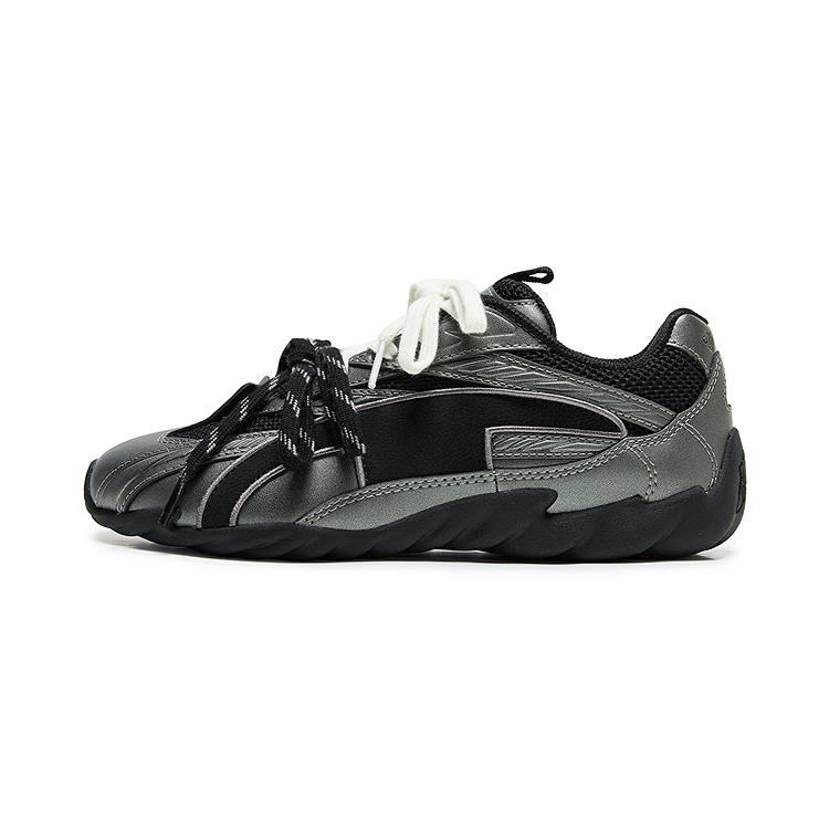 Champion Casual Shoes Women's Low Top Lunar Rock Silver Gray/Black