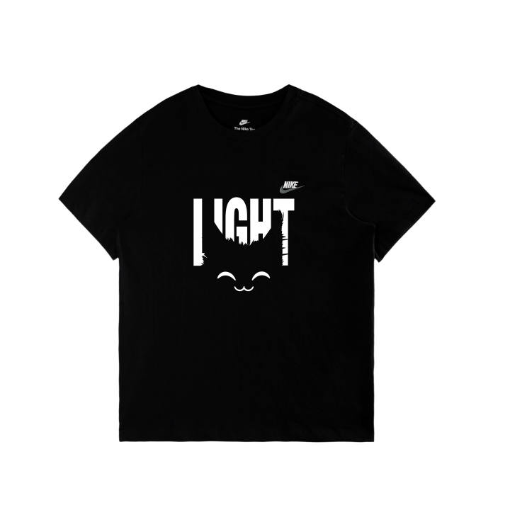Nike Nike Sportswear T Shirts Men's Black/White/Dark Gray Crew Neck Moderate
