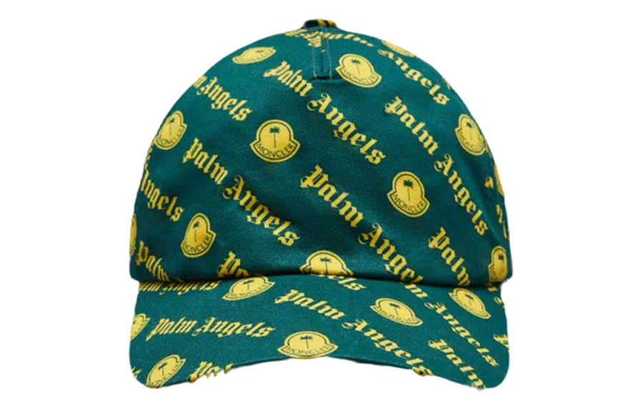 Moncler Moncler X Palm Angels Logo Print Baseball Cap