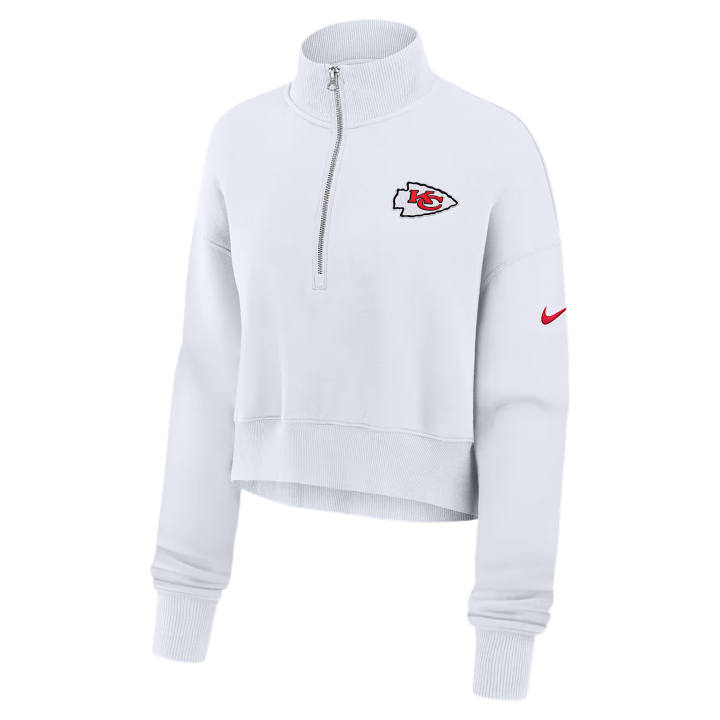 Nike Nike Sweatshirts Women's White Stand Collar Moderate