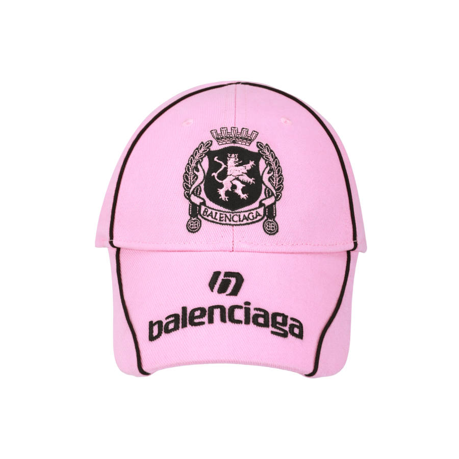 Balenciaga Cotton Baseball Caps Unisex Pink