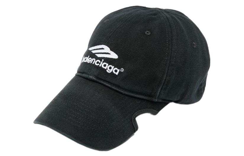 Balenciaga Baseball Caps Unisex Black