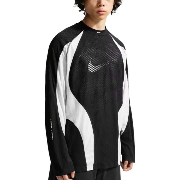 Nike Nike Dri FIT ADV T Shirts Men's Black/White Crew Neck