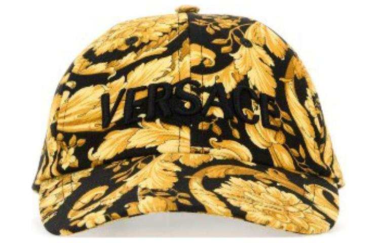 VERSACE VERSACE Logo Embroidered Baseball Cap