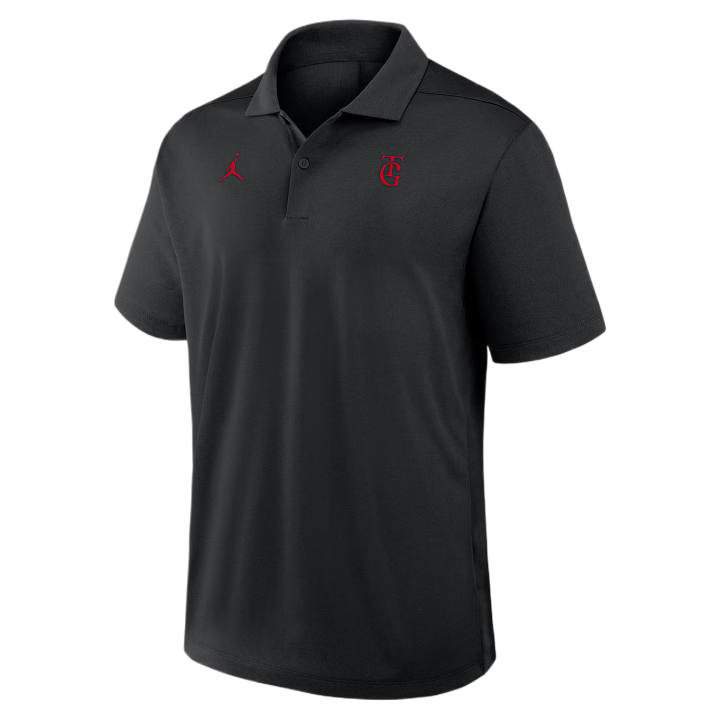 Jordan Jordan Polo Shirts Men's Black Polo Collar Moderate