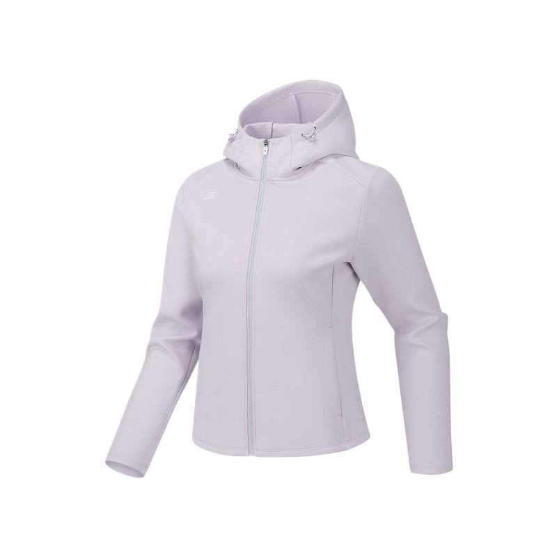 Skechers Jackets Women's Valley Purple 04PG Hooded Non Detachable Moderate