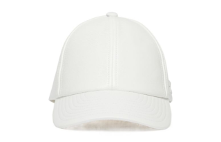 COURREGES Cotton, Polyurethane, Elastane Baseball Caps Women's White