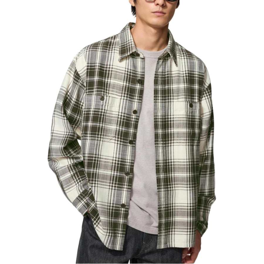 UNIQLO FW26 Shirts Men's Ivory Lapel Moderate