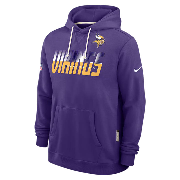 Nike Nike NFL Sweatshirts Men's Purple Hooded Non Detachable Moderate