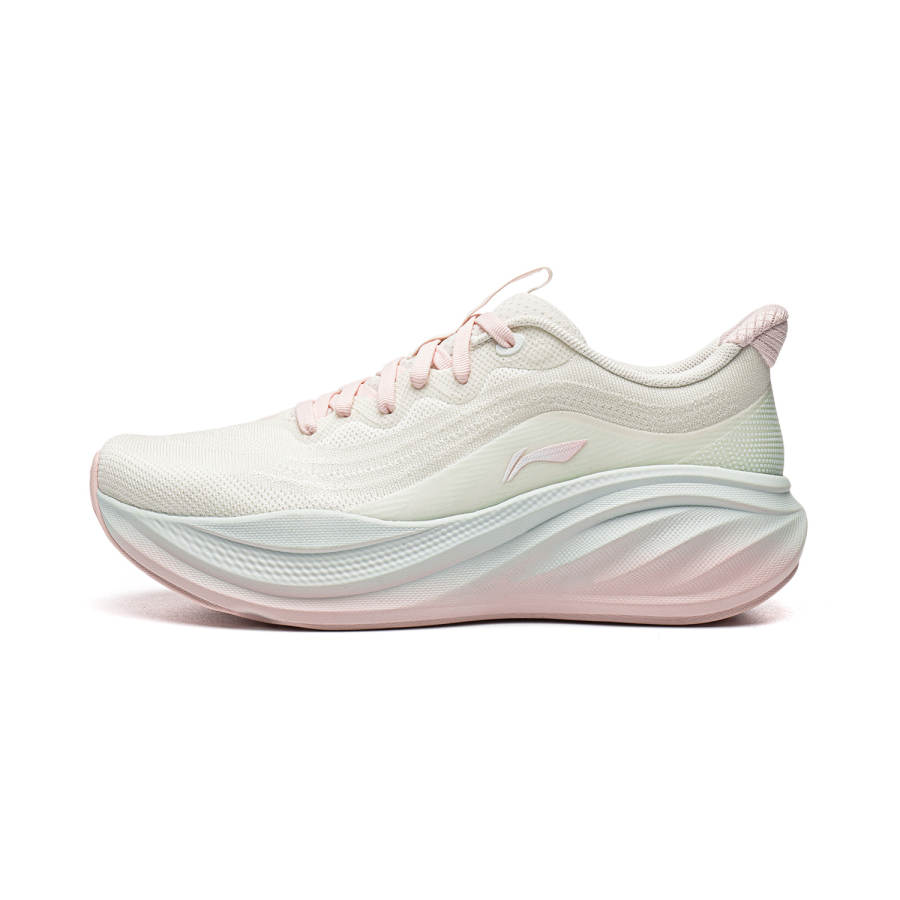 Li-Ning Li Ning Yurany 2 Protective Edition Running Shoes Women's Low Top Cloud Mist White Sand Ice Blue
