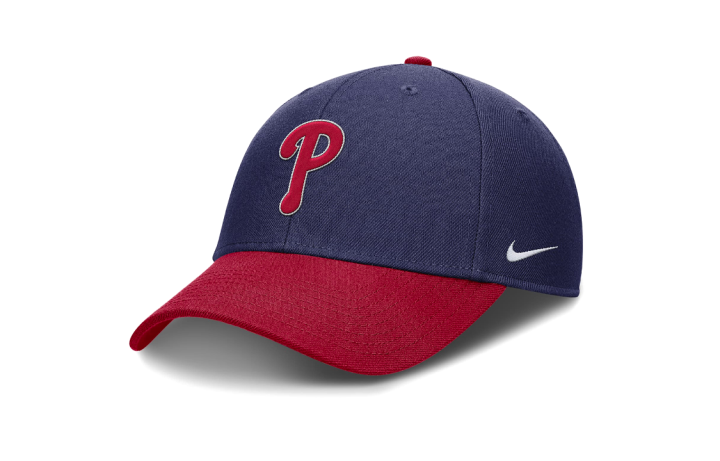 Nike Nike Polyester Baseball Caps Men's Blue/Red