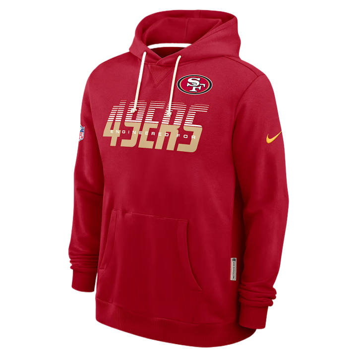 Nike Nike NFL Sweatshirts Men's Red Hooded Non Detachable Moderate