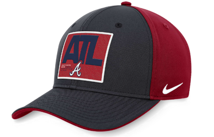 Nike Nike Atlanta Braves Classic99 Color Block Men's Nike Mlb Adjustable Hat