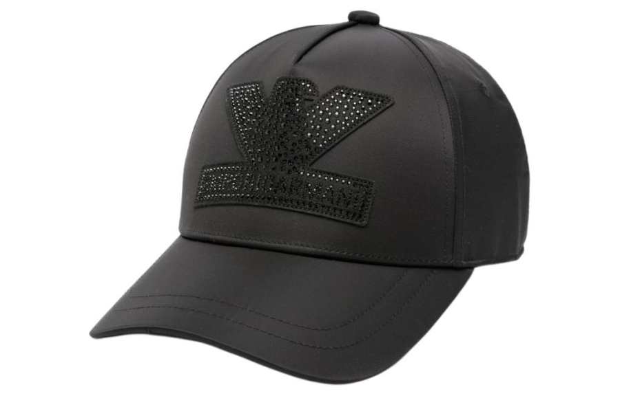 EMPORIO ARMANI Polyamide Baseball Caps Men's Black