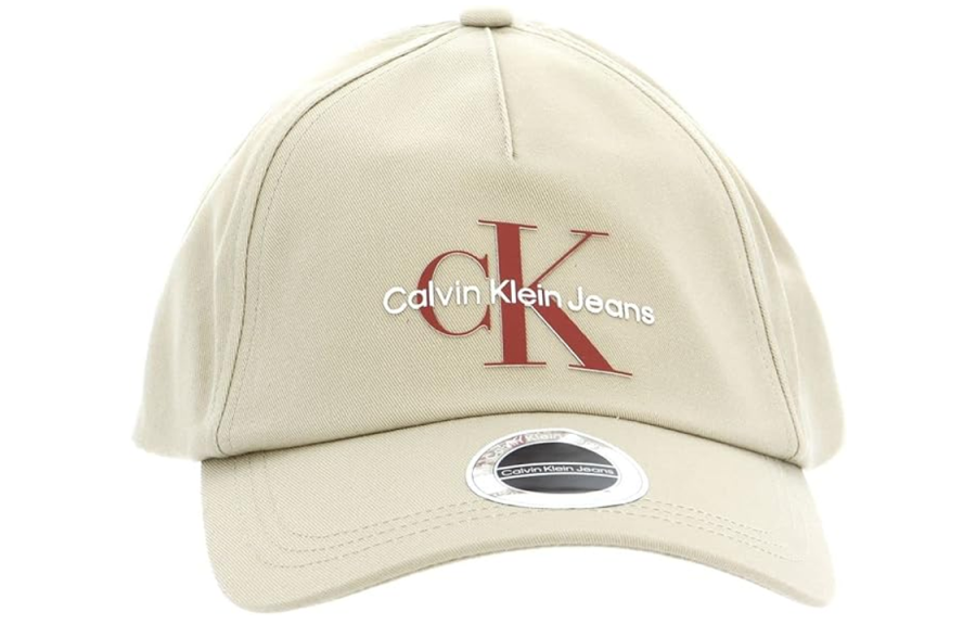 Calvin Klein CK/Calvin Klein Cotton Baseball Caps Men's Beige