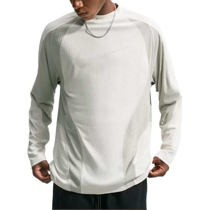 Nike Nike Dri FIT ADV T Shirts Men's Light Bone White Crew Neck