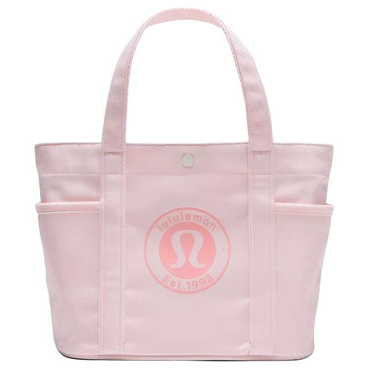 Lululemon Daily Cotton Handbag Mini Women's Pearl Powder & Blush Pink