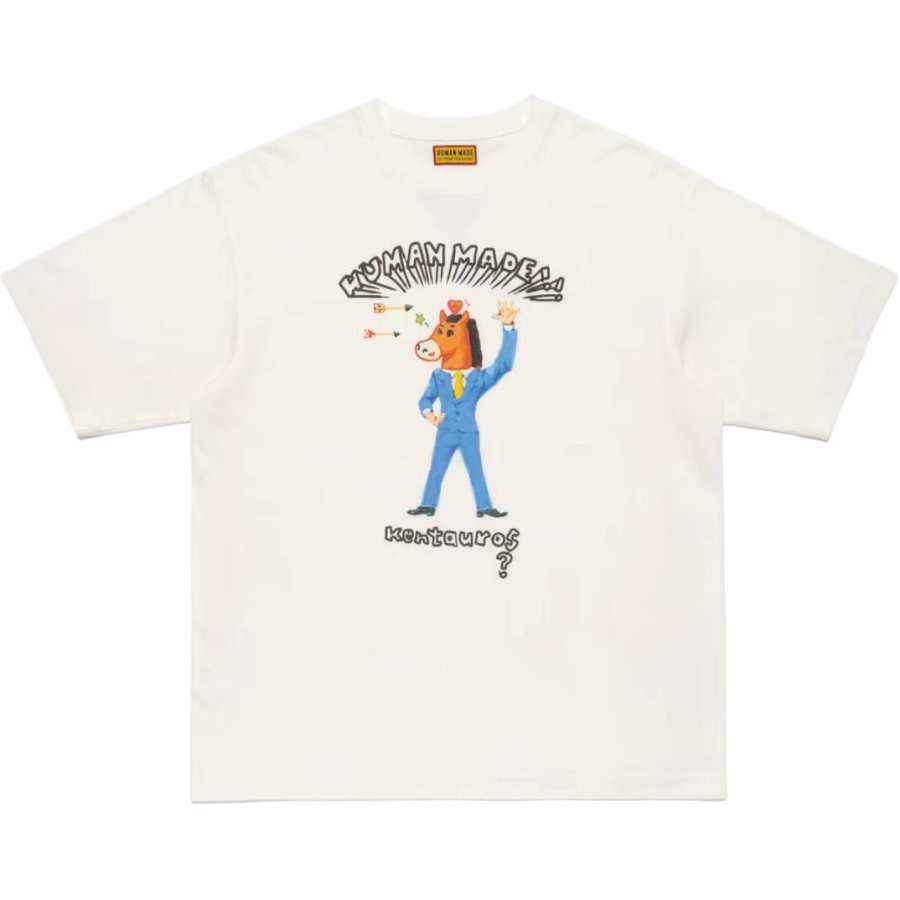 HUMAN MADE HUMAN MADE T Shirts Unisex Crew Neck Moderate