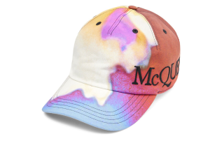 Alexander McQueen 【Zoomed ImageryPrevious Season】embroidered-logo six-panel cap