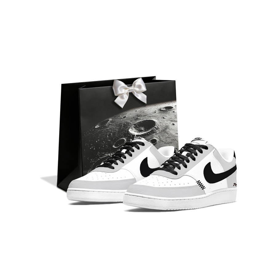 Nike Nike Court Vision 1 Skateboard Shoes Men's Low Top Smoke Gray