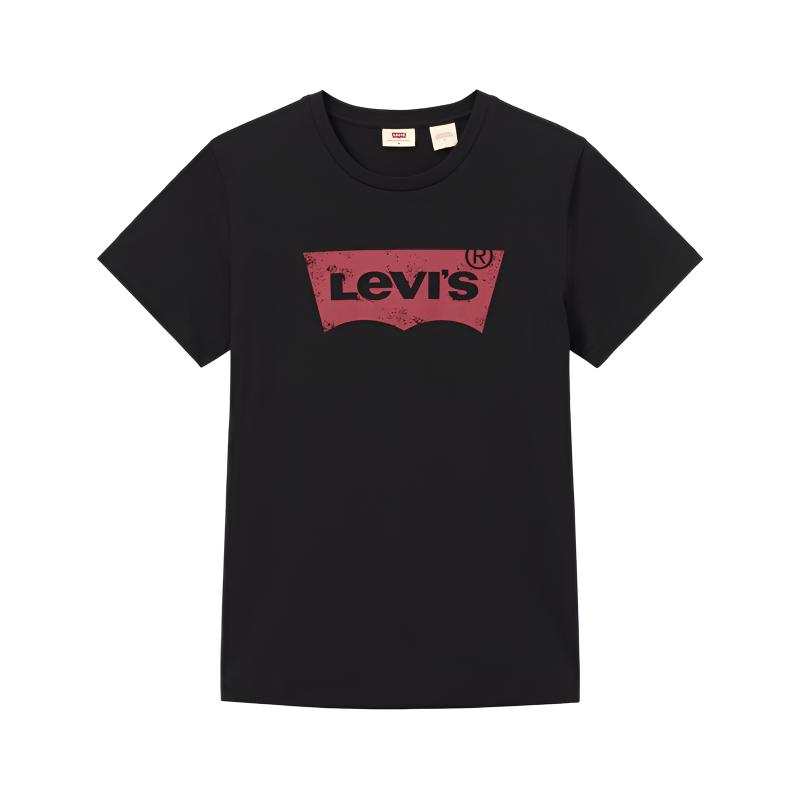 Levis Levis T Shirts Men's Crew Neck Moderate