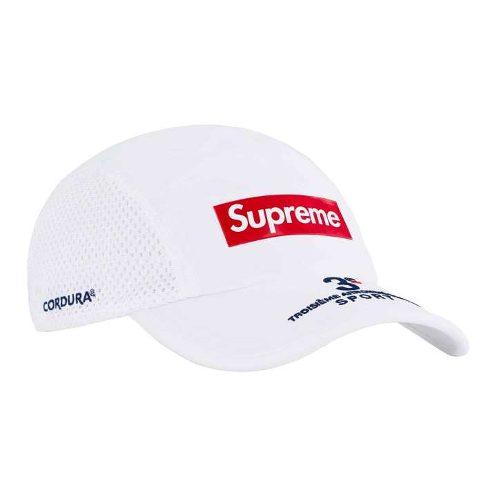 Supreme Supreme Nylon Baseball Caps Unisex White