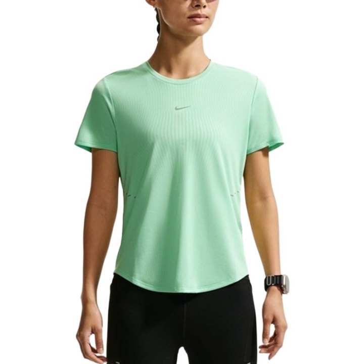 Nike Nike T Shirts Women's Dream Green/Aluminum Blue Crew Neck