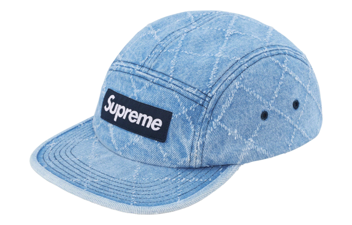 Supreme Supreme Punched Denim Camp Cap