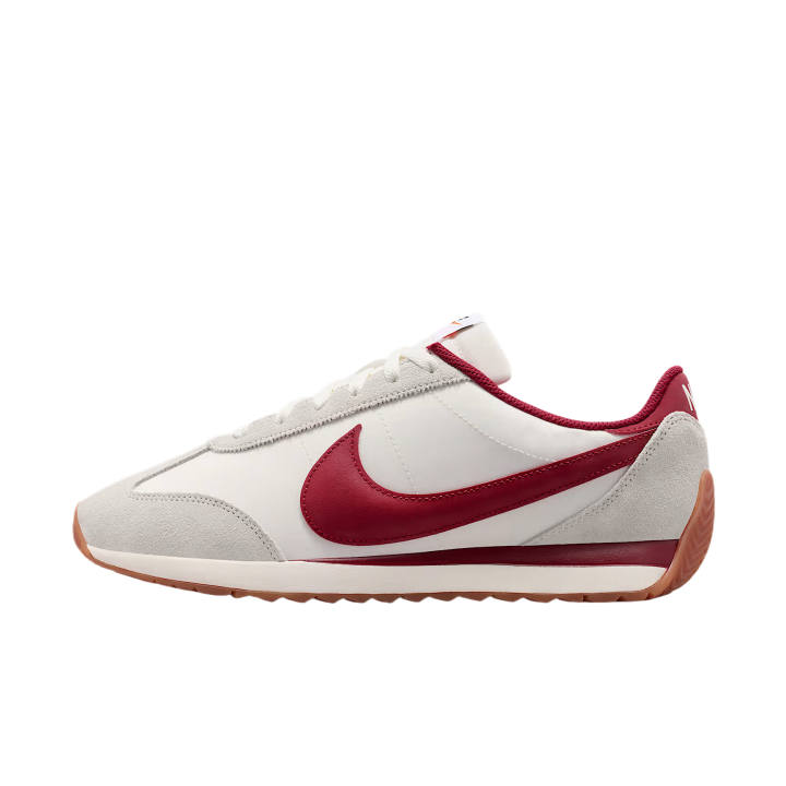 Nike Nike Pacific Casual Shoes Men's Low Top Sail White/Rubber Medium Brown/Dark Red