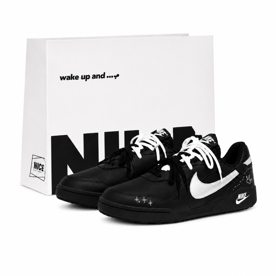 Nike Nike Terra Manta Casual Shoes Women's Low Top Black/White/Silver