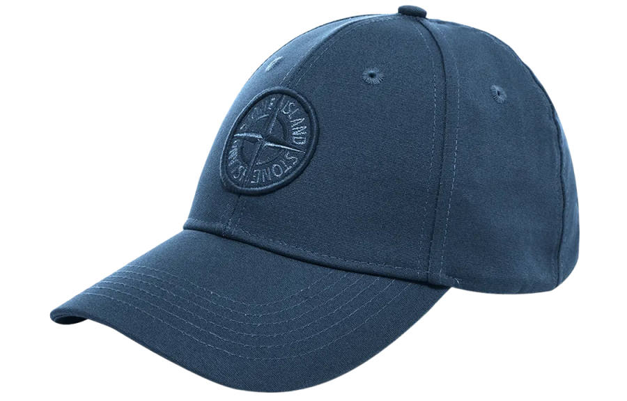 STONE ISLAND Baseball Caps Unisex Navy Blue
