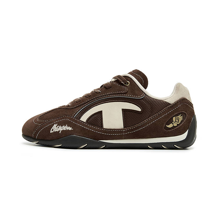 Champion Casual Shoes Women's Low Top Pinecone Brown/Cream Apricot Beige