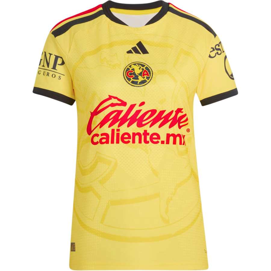 Adidas Adidas Soccer Jerseys Women's Impact Yellow/Legend Ink Crew Neck Moderate
