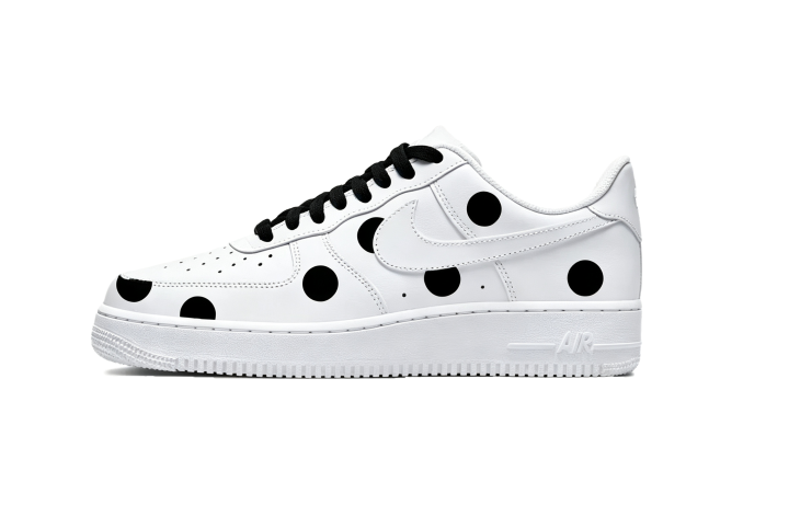 Nike Nike Air Force 1 Skateboard Shoes Unisex Low Top Black