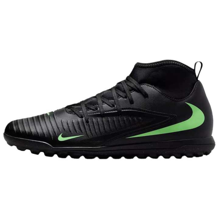 Nike Nike Phantom 6 Soccer Shoes Unisex High Top Black/Black/Multicolor Green
