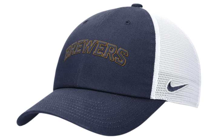 Nike Nike 100% Cotton Baseball Caps Men's Blue