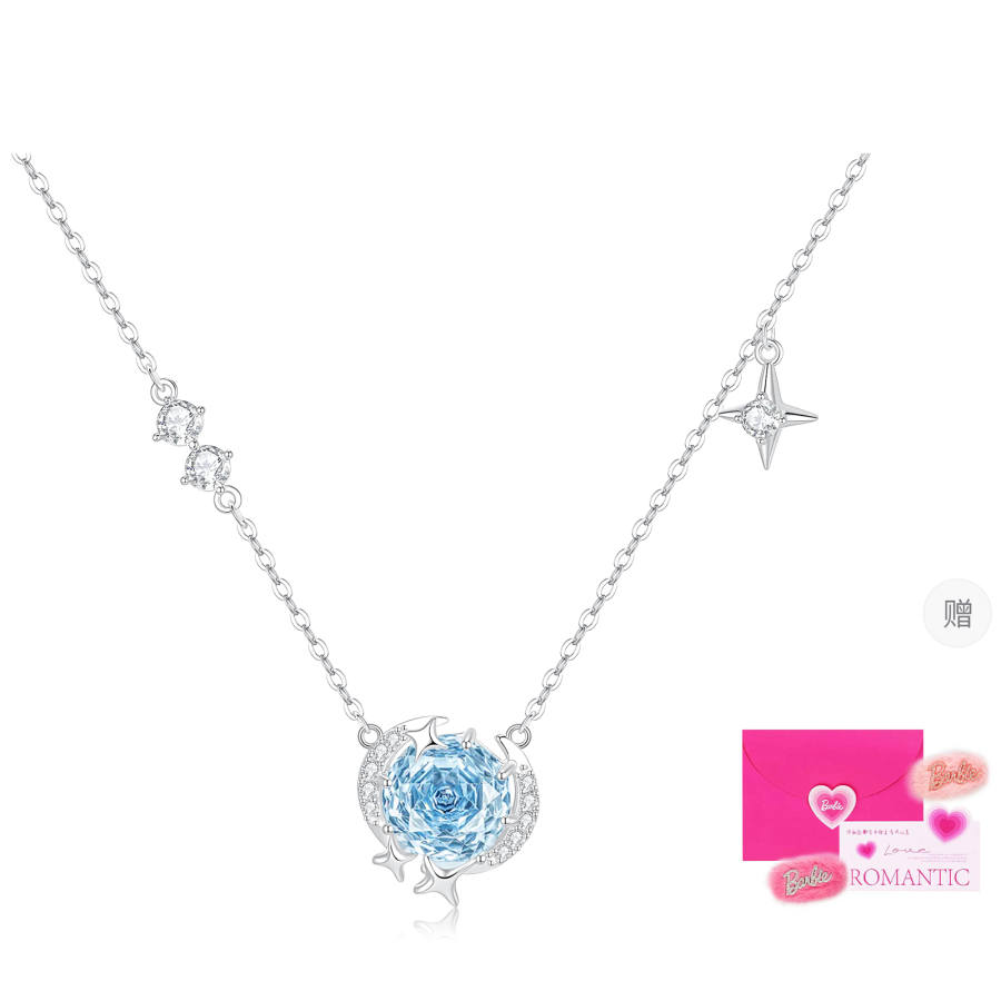 Barbie Crystal Necklaces Women's
