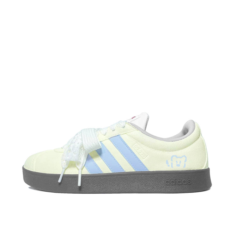 Adidas Adidas VL COURT 2.0 German Army Trainers Unisex Low Top Yellow/Blue