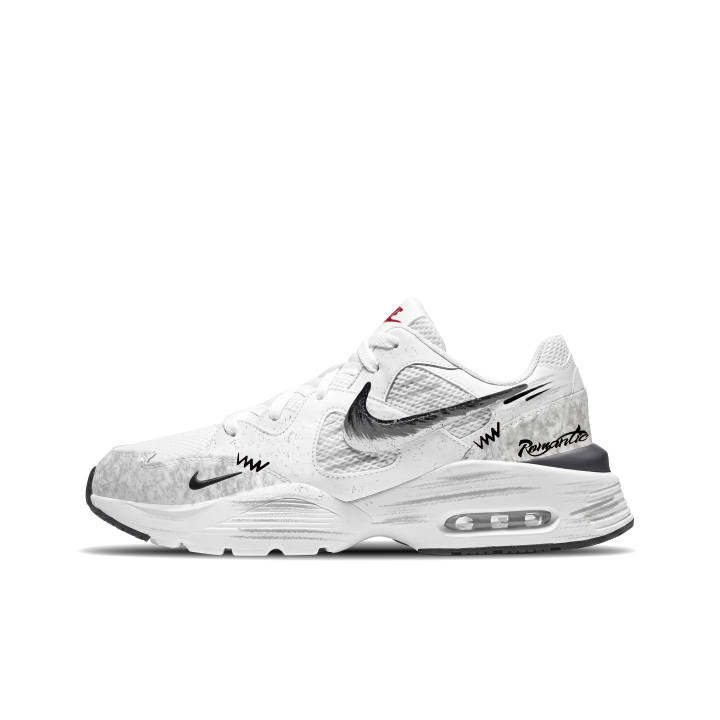 Nike Nike Air Max Fusion Running Shoes Men's Low Top White Black