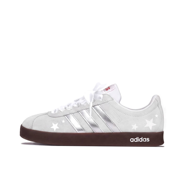 Adidas Adidas Vl Court Classic German Army Trainers Unisex Low Top Gray