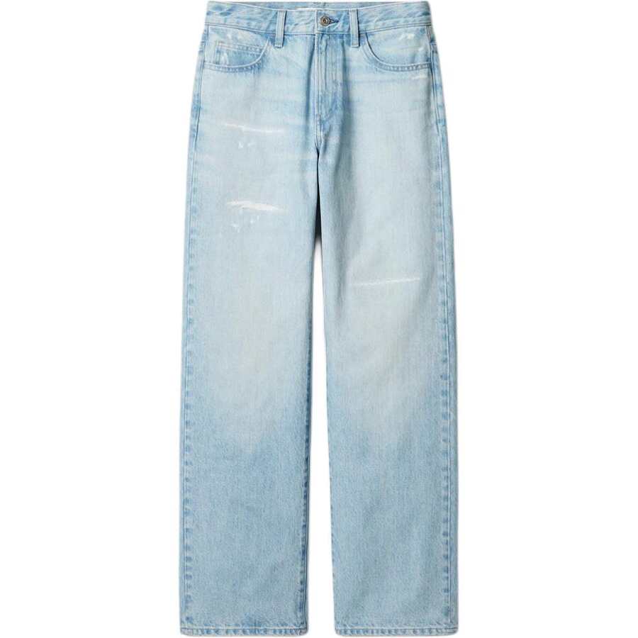 UNIQLO JWANDERSON Jeans Women's 62 Pink Blue Moderate Straight Fit Pants
