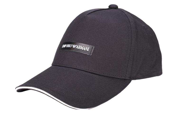 EMPORIO ARMANI Logo Patch Curved Peak Baseball Cap