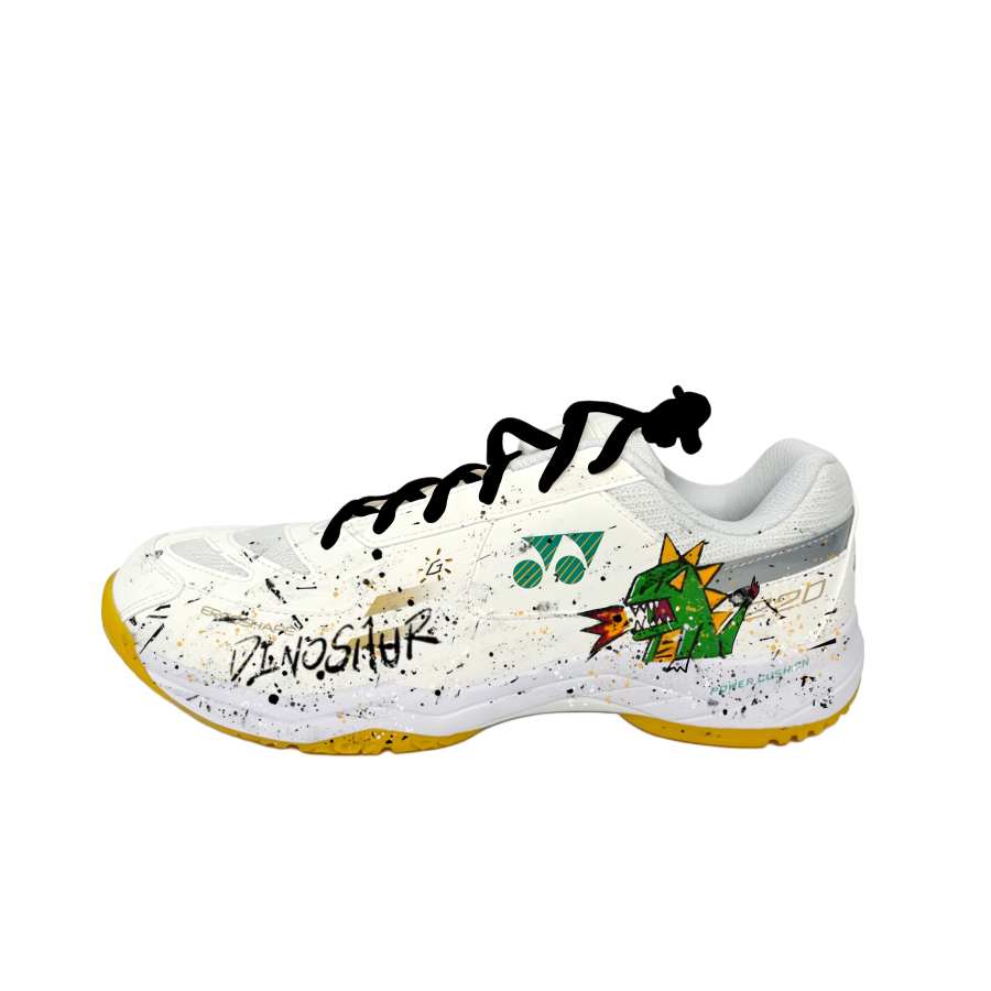 YONEX Power Cushion Badminton Shoes Unisex Low Top Ecru